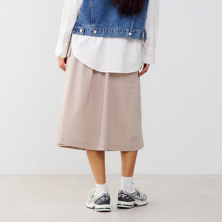 NEW BALANCE SKIRT MIDI CARGO OFF-WHITE WOMEN