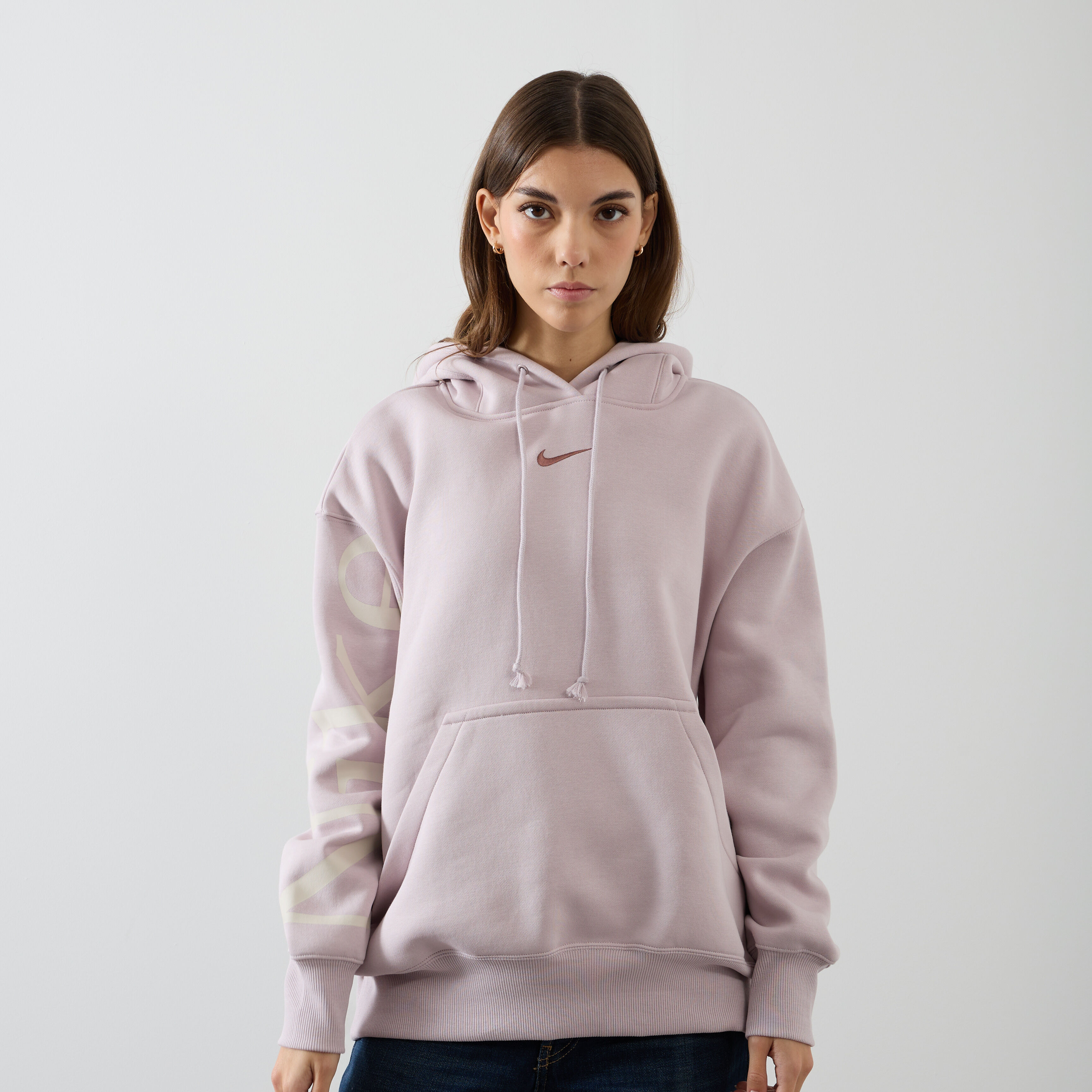 Purple and pink nike hoodie 2025