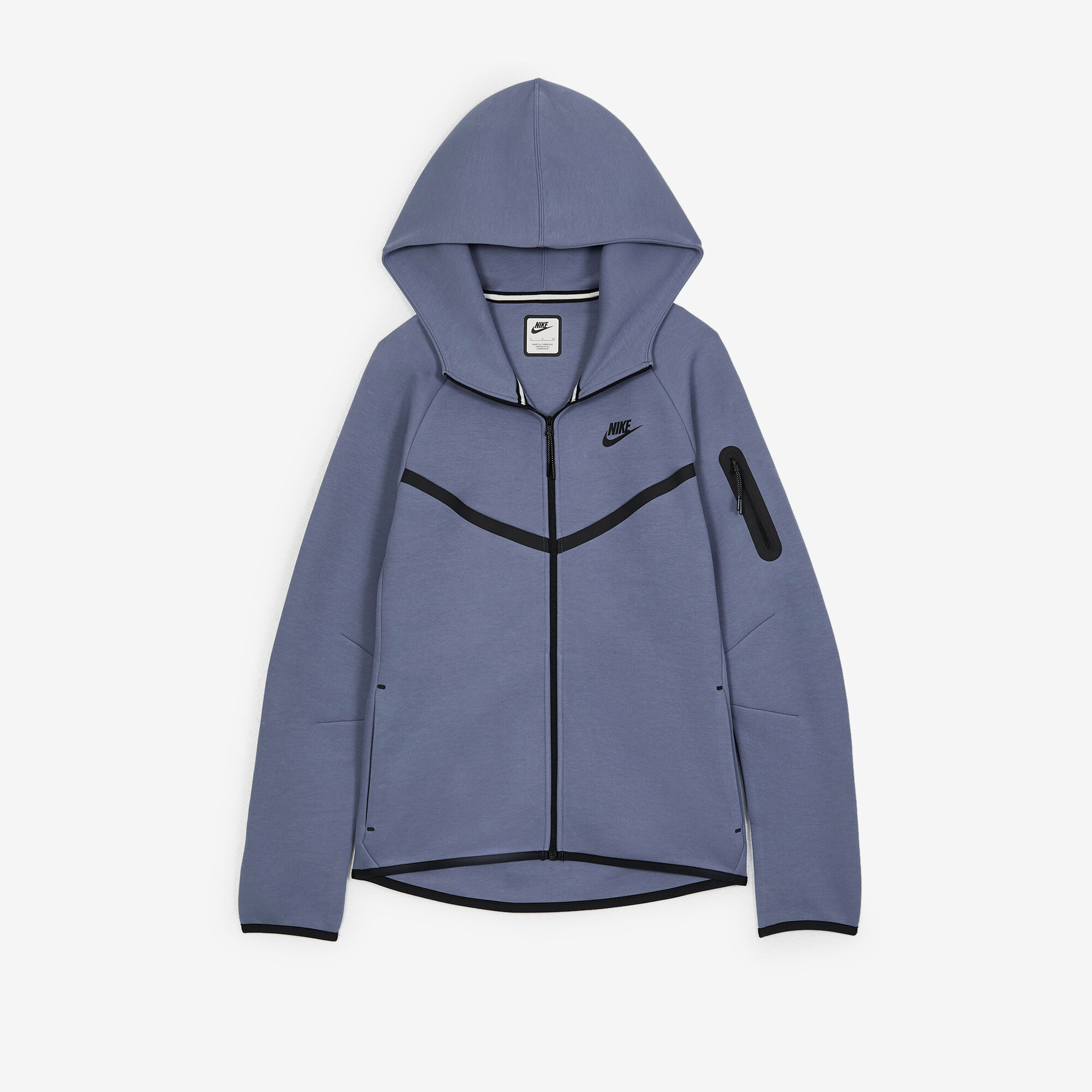 Sweat à capuche à zip Nike Sportswear Tech Fleece Windrunner pour femme - vue 2