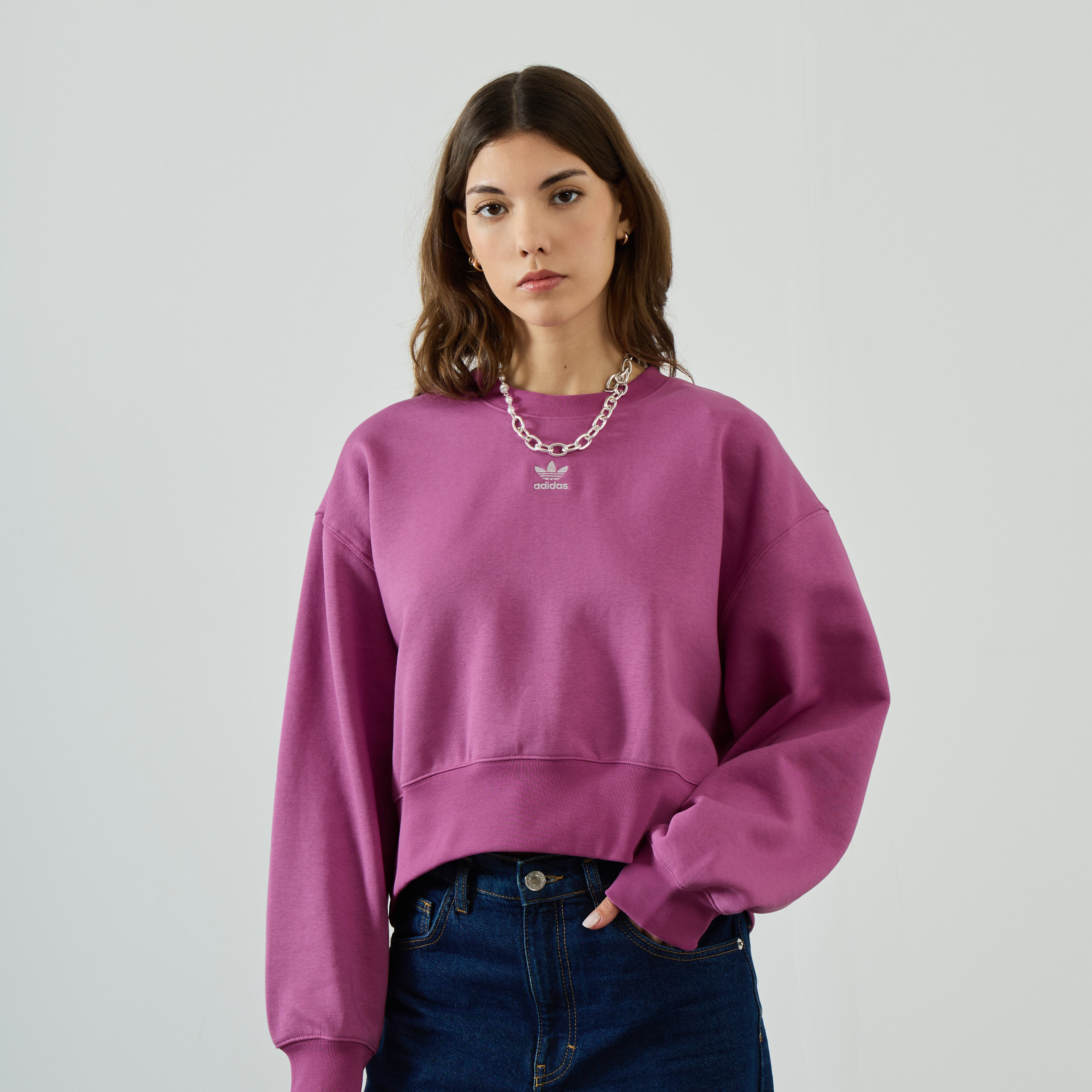 Sweats Sweatshirts Sweats capuche ADIDAS VIOLET Collections