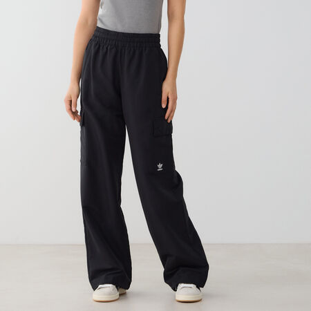 ADIDAS ORIGINALS PANT CARGO ESSENTIAL WOVEN BLACK/WHITE WOMEN