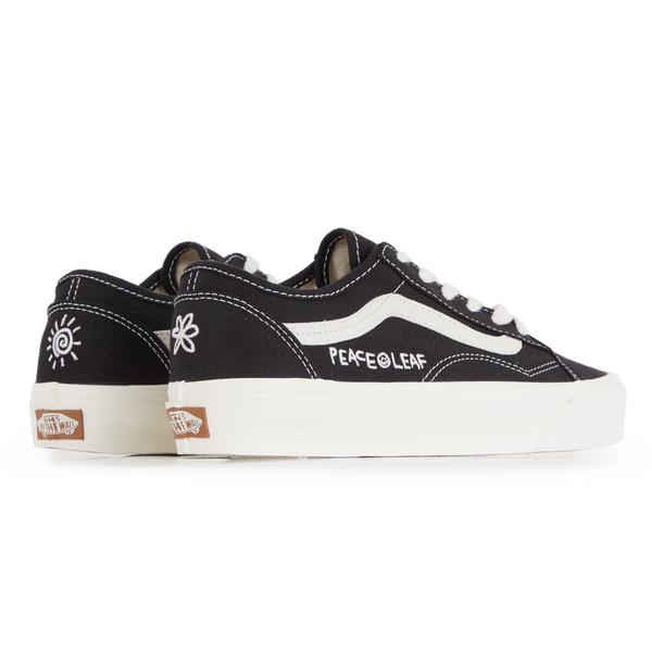 VANS OLD SKOOL TAPERED ECO THEORY NOIR BLACK SNEAKERS WOMEN
