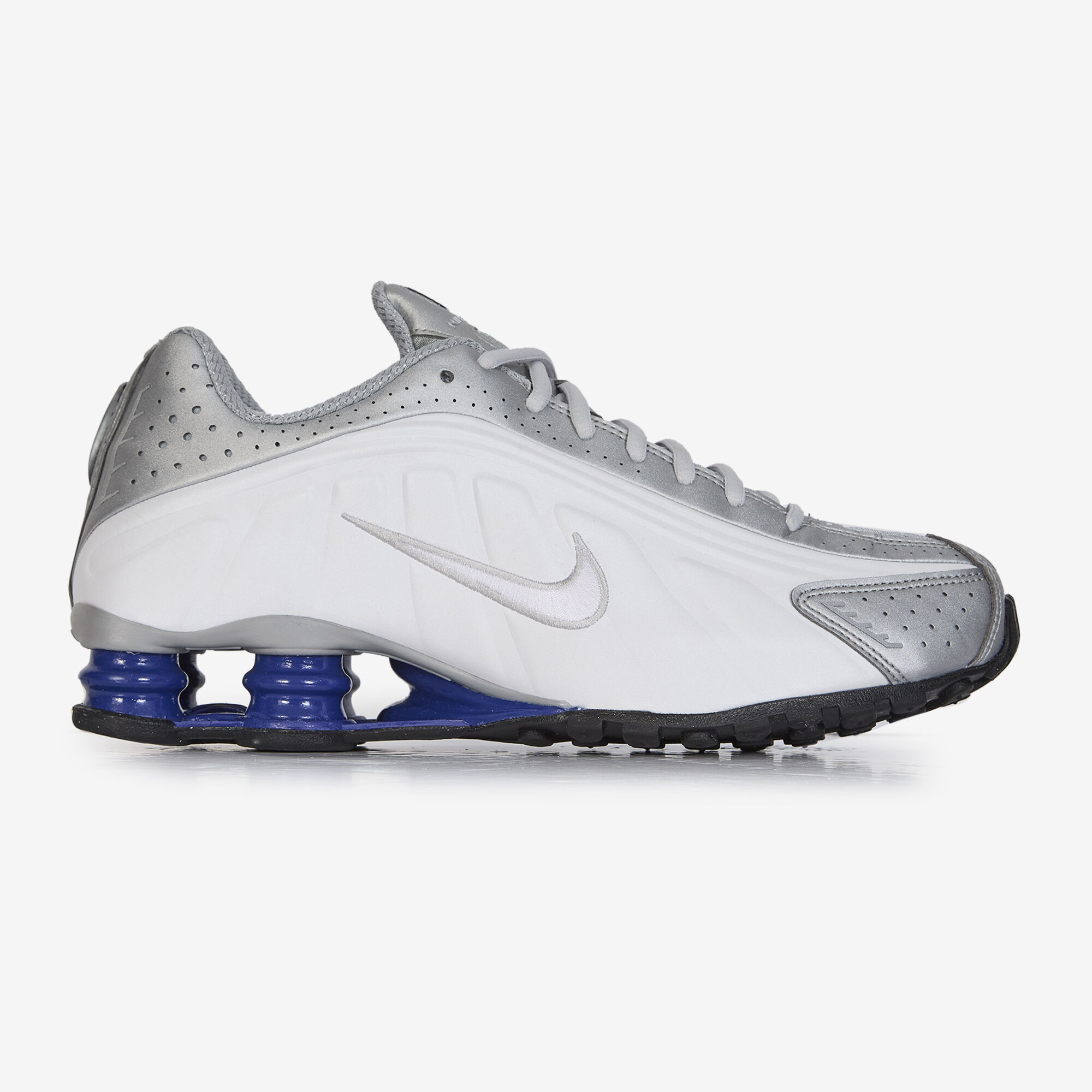 Shox R4 Blanc/argent