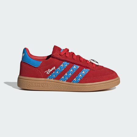 ADIDAS ORIGINALS CHAUSSURE &Agrave; LACETS &Eacute;LASTIQUES ADIDAS DISNEY HANDBALL SPEZIAL CONFORT CLOSURE Red / Lucid Ray Blue / Gum CADET