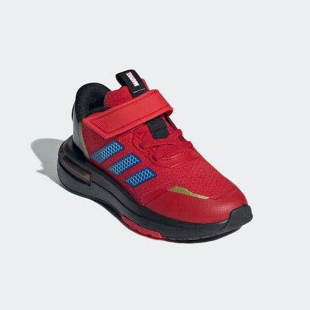 ADIDAS SPORTSWEAR Chaussure Marvel's Iron Man Racer enfants Better Scarlet / Bright Royal / Gold Metallic BÉBÉ