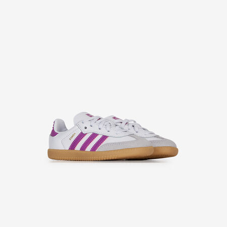 ADIDAS ORIGINALS samba SAMBA OG EL WHITE/PURPLE BABIES