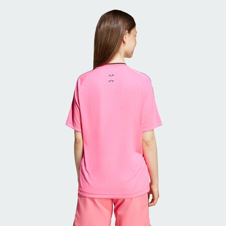 ADIDAS ORIGINALS T-shirt Teamgeist Lucid Pink / Black CADET