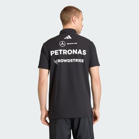 ADIDAS PERFORMANCE MERCEDES - AMG PETRONAS FORMULA 1 TEAM ENGINEERS POLO Shirt Black MEN