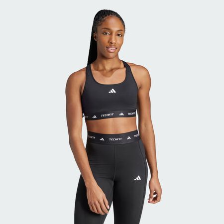 TECHFIT Bra : Black