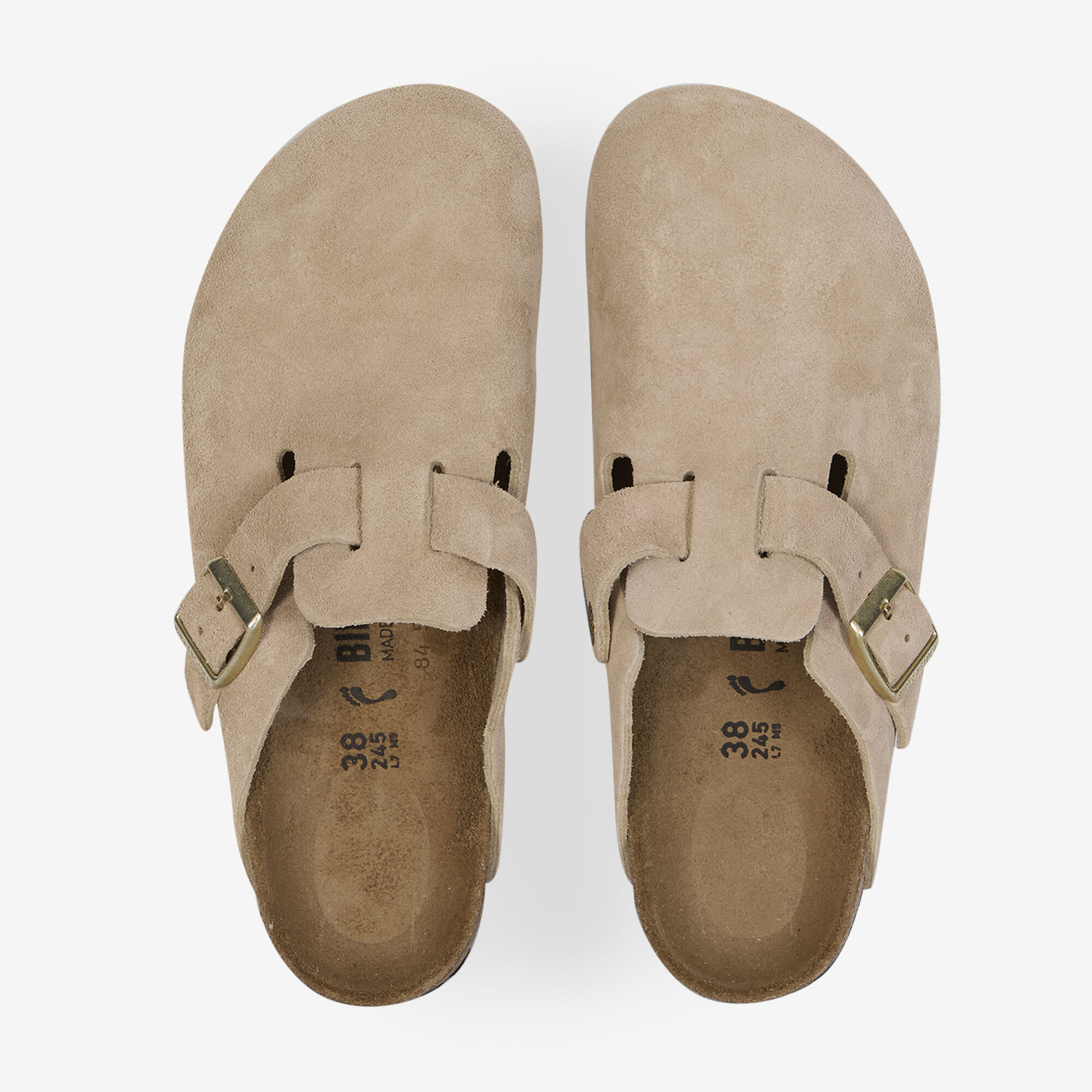 Sneakers Birkenstock Boston BS Suede Leather Sandcastle - 1030883