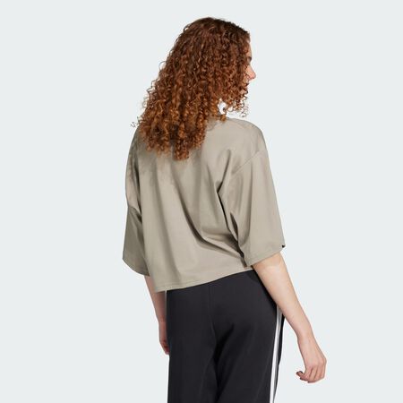 ADIDAS SPORTSWEAR City Escape Loose Tee Putty Beige WOMEN