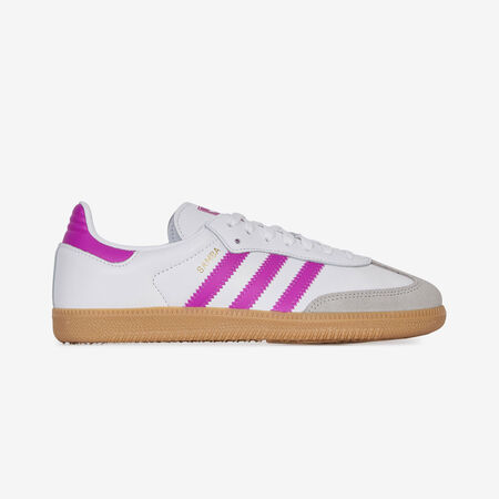 ADIDAS ORIGINALS samba SAMBA OG WHITE/PURPLE JUNIOR