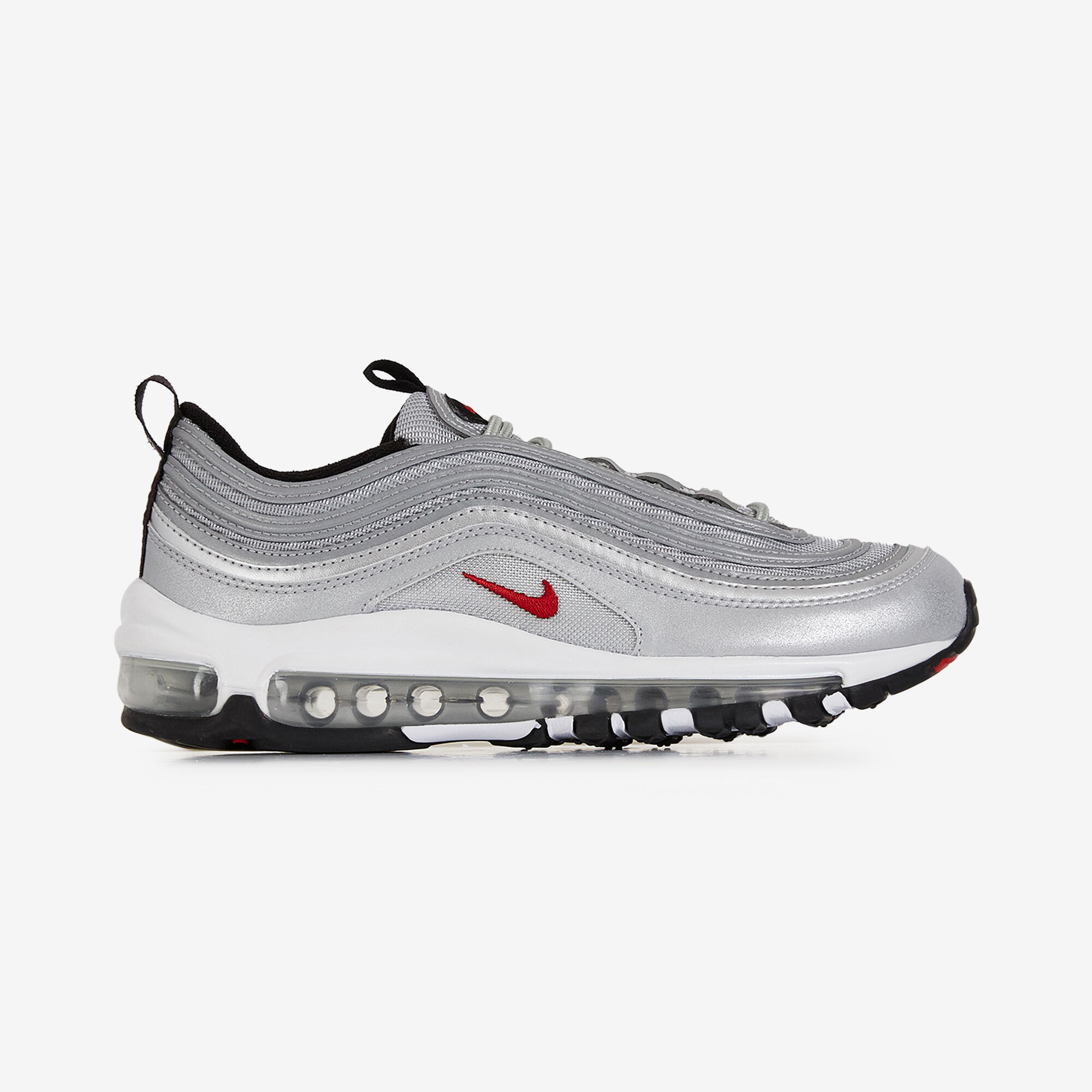 NIKE AIR MAX 97 OG ARGENT BLANC SNEAKERS ENFANT Courir