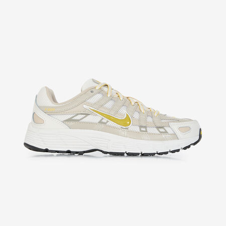 NIKE P-6000 BEIGE/YELLOW JUNIOR