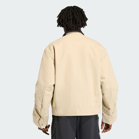 ADIDAS ORIGINALS VESTE BOMBER PREMIUM ESSENTIALS Stone Khaki HOMME