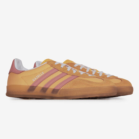 ADIDAS ORIGINALS gazelle GAZELLE INDOOR NYLON JAUNE/BRIQUE FEMME