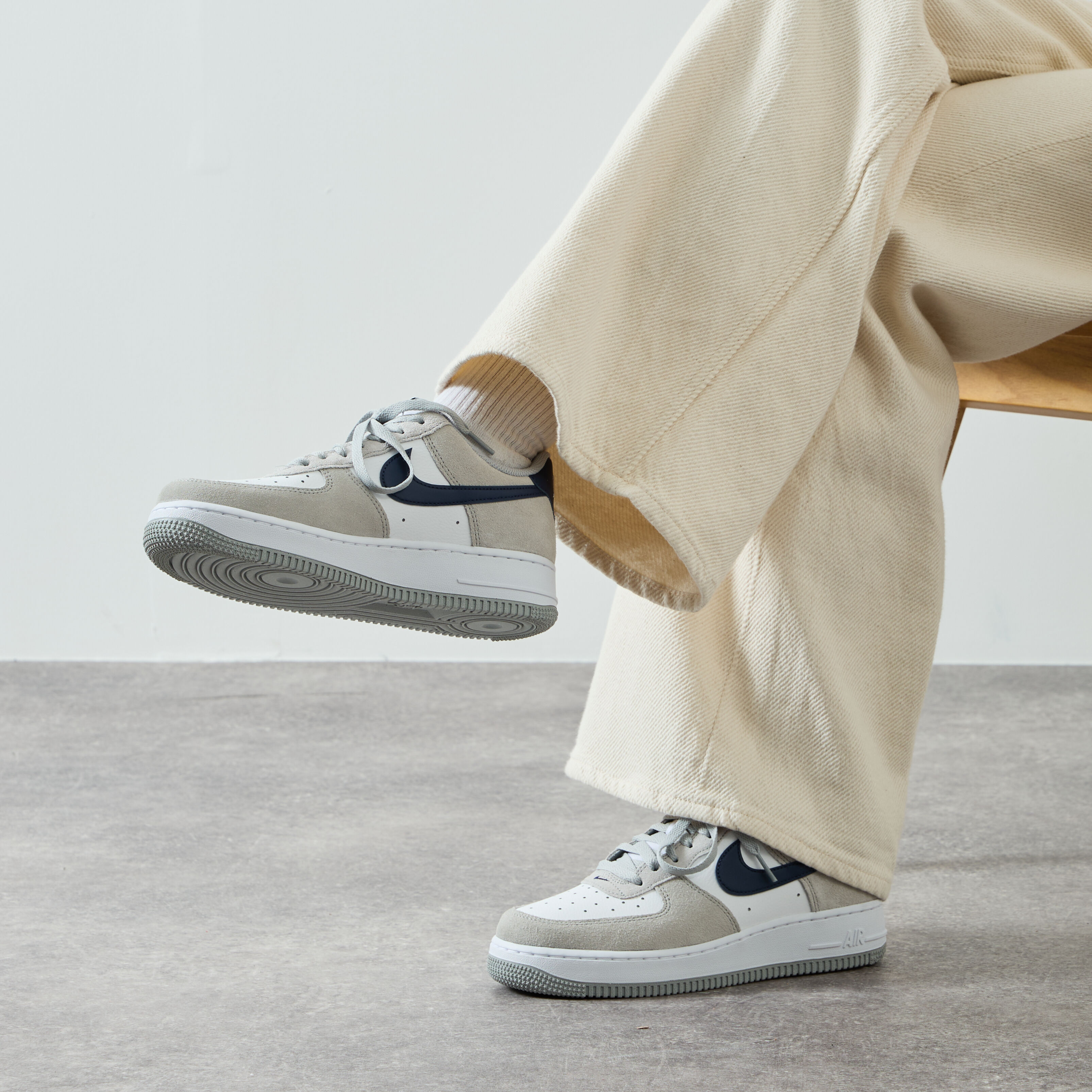Nike air force 1 low mens grey clearance