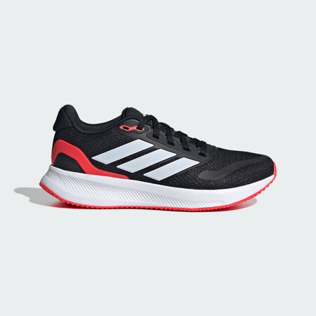 Chaussure Runfalcon 5 Enfants : Core Black / Cloud White / Lucid Red