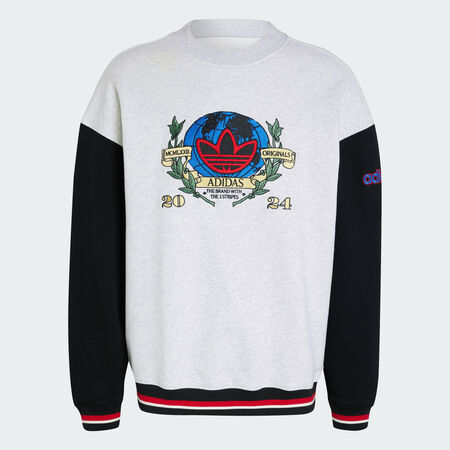ADIDAS ORIGINALS Sweat-shirt ras-du-cou OLPC Light Grey Heather HOMME