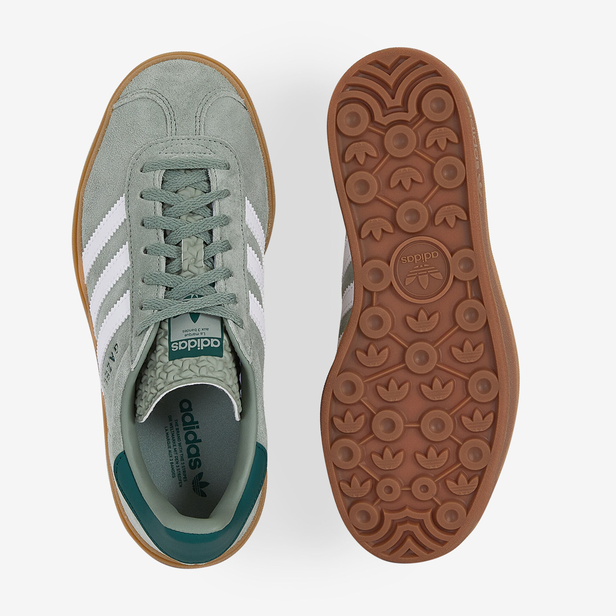 ADIDAS ORIGINALS GAZELLE BOLD VERT SNEAKERS FEMME Courir