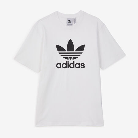 ADIDAS ORIGINALS TEE SHIRT TREFOIL BLANC HOMME