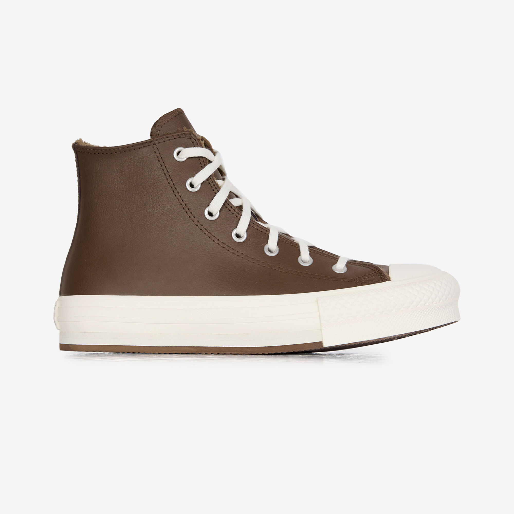 Chuck Taylor All Star Lift Platform Leather - vue 5