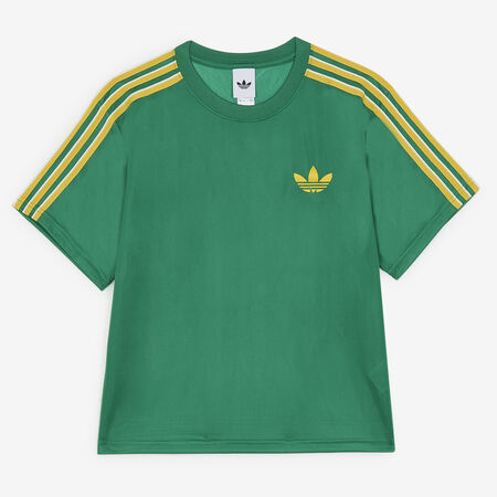 ADIDAS ORIGINALS TEE FIREBIRD VERT/JAUNE FEMME