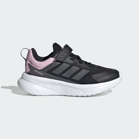 Chaussures Fortarun 4.0 Enfants : Core Black / Grey Six / Clear Pink