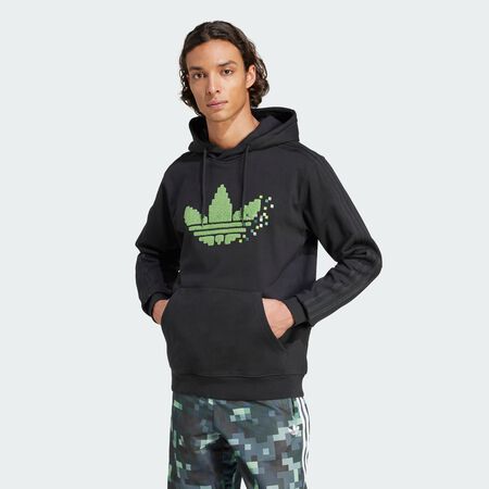 ADIDAS ORIGINALS adidas Originals x Minecraft Graphic Hoodie Black UNISEX