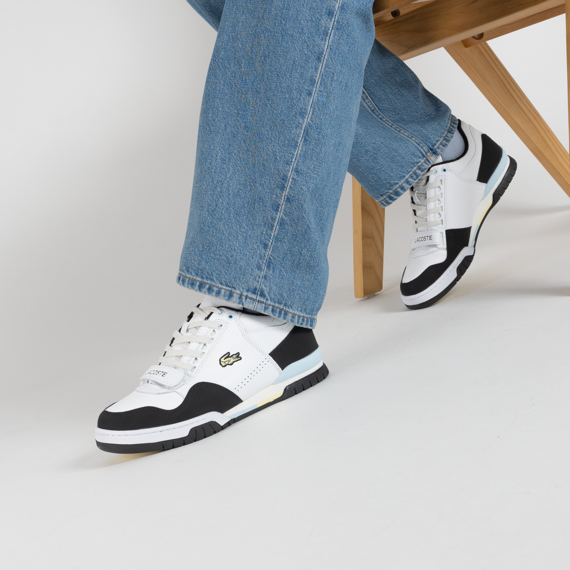 Lacoste missouri blanc bleu outlet