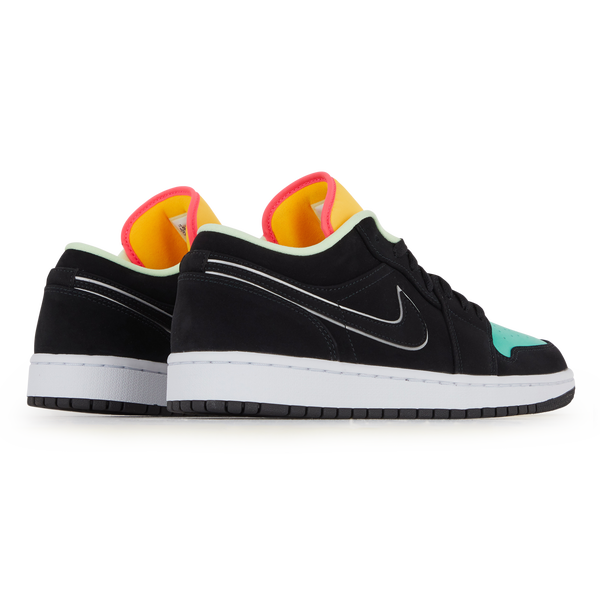 air jordan 1 low se noir turquoise jaune air jordan 1 low se noir turquoise jaune
