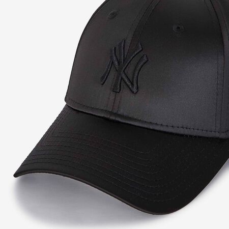 NEW ERA 9FORTY WOMEN NY SATIN LOGO BLACK WOMEN