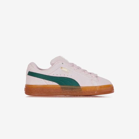 PUMA suede SUEDE XL PINK/GREEN TODDLERS