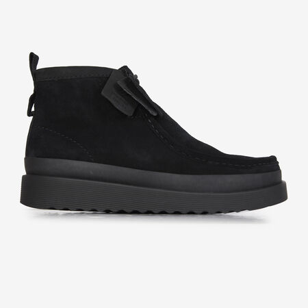 CLARKS WALLABEE FTR 2 HI BLACK MEN