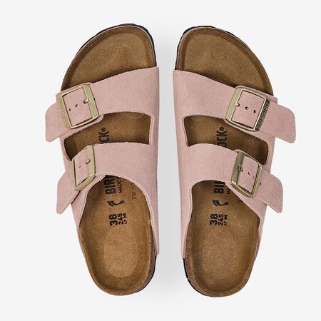 BIRKENSTOCK arizona ARIZONA SUEDE LIGHT ROSE ROSE FEMME