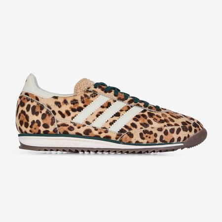 ADIDAS ORIGINALS sl 72 SL 72 OG LEOPARD PONY HAIR BEIGE/NOIR FEMME