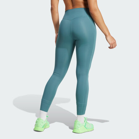 ADIDAS PERFORMANCE Optime Stash 7/8 Leggings Preloved Teal WOMEN