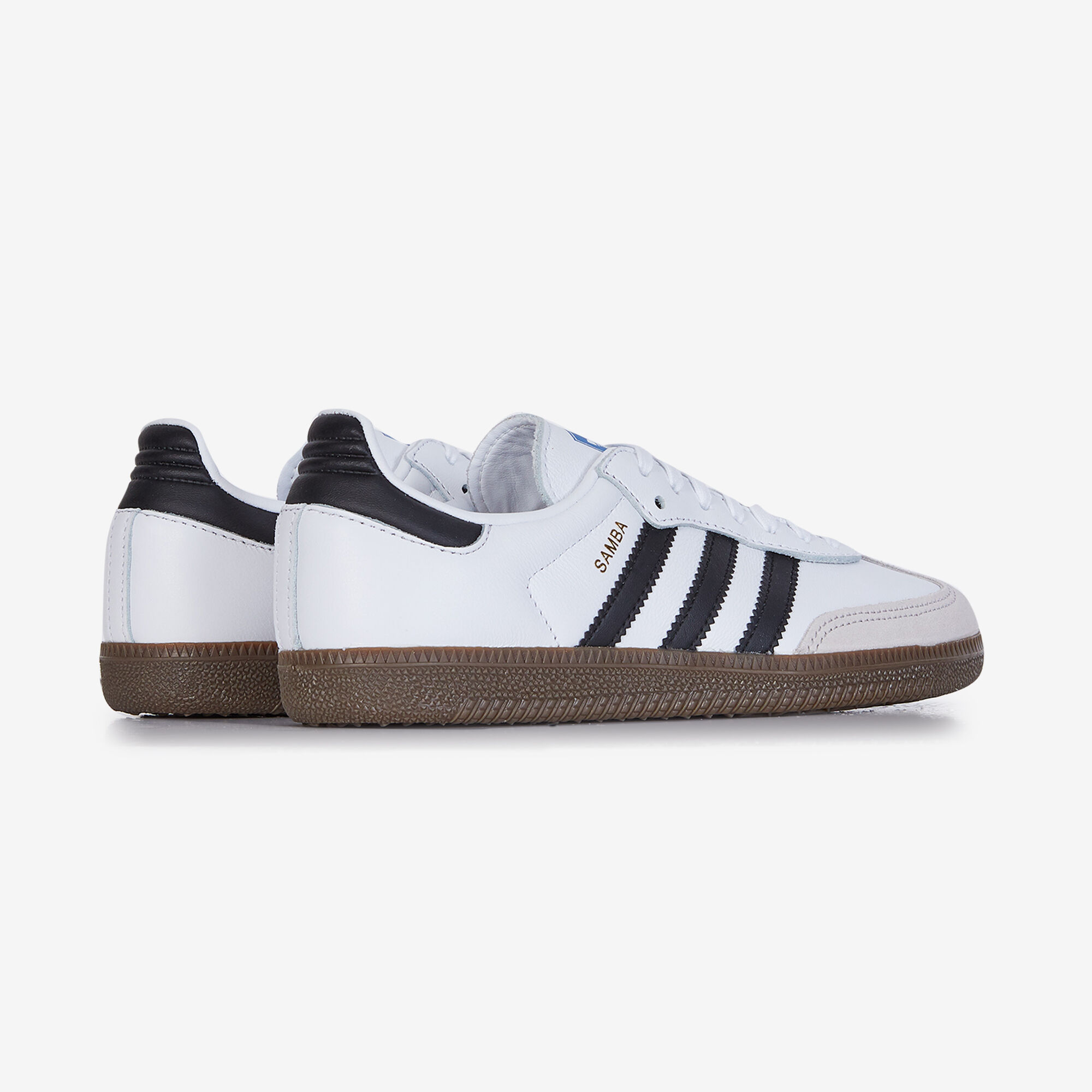 ADIDAS ORIGINALS SAMBA OG WHITE/BLACK - SNEAKERS KIDS | Courir.com