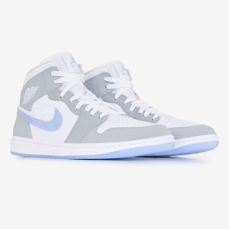 JORDAN air jordan 1 AIR JORDAN 1 MID GREY/BLUE MEN