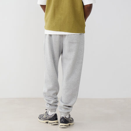 PANT JOGGER SMALL LOGO : GREY/WHITE