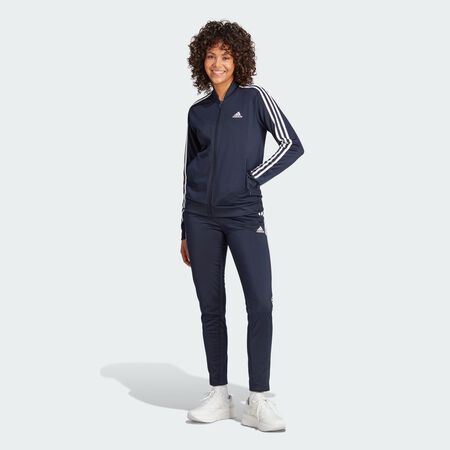 ADIDAS SPORTSWEAR Survêtement Essentials 3 bandes Legend Ink / White FEMME