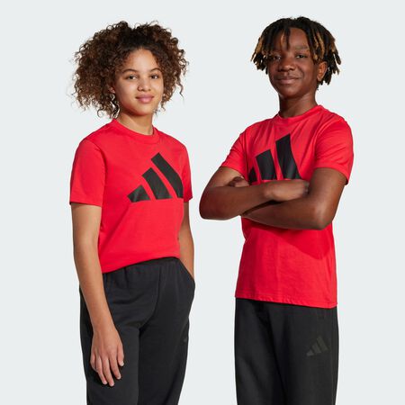 ADIDAS SPORTSWEAR Essentials Tee Kids Pure Ruby / Black JUNIOR