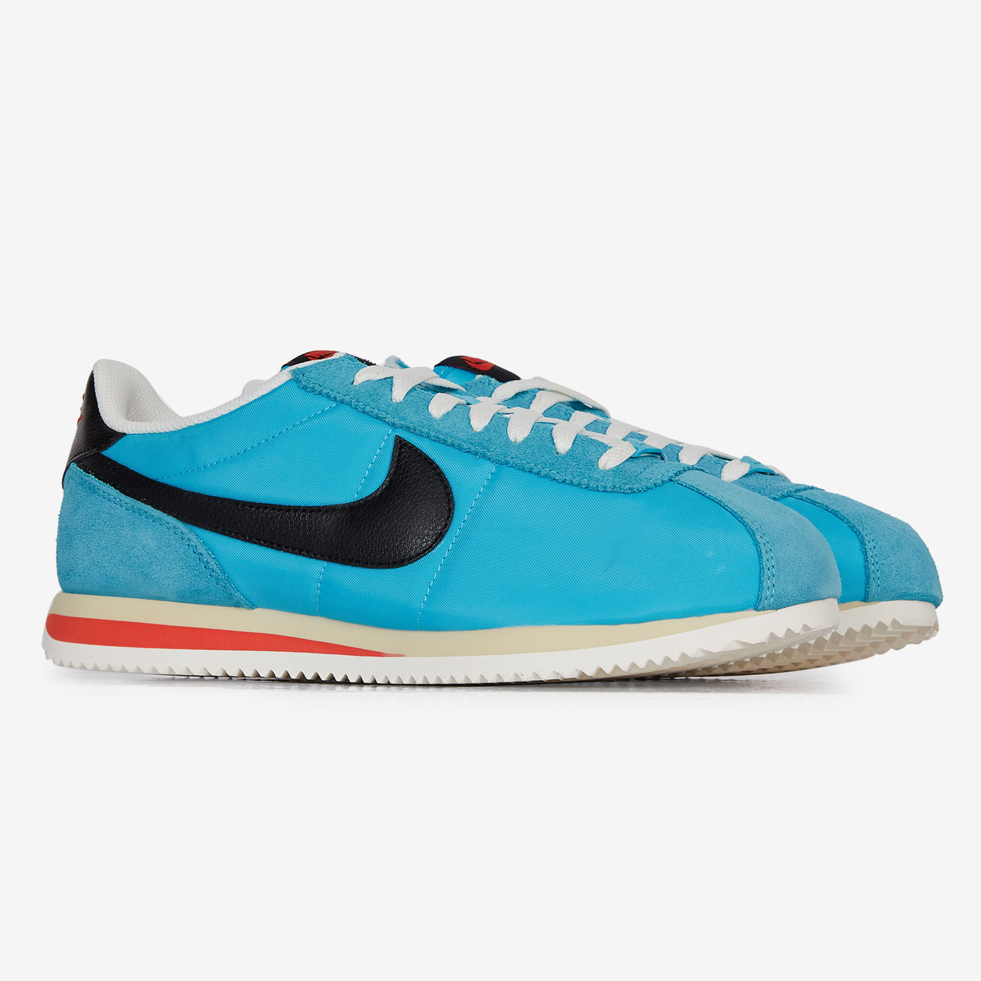 NIKE CORTEZ NYLON BLUE BLACK SNEAKERS MEN Courir