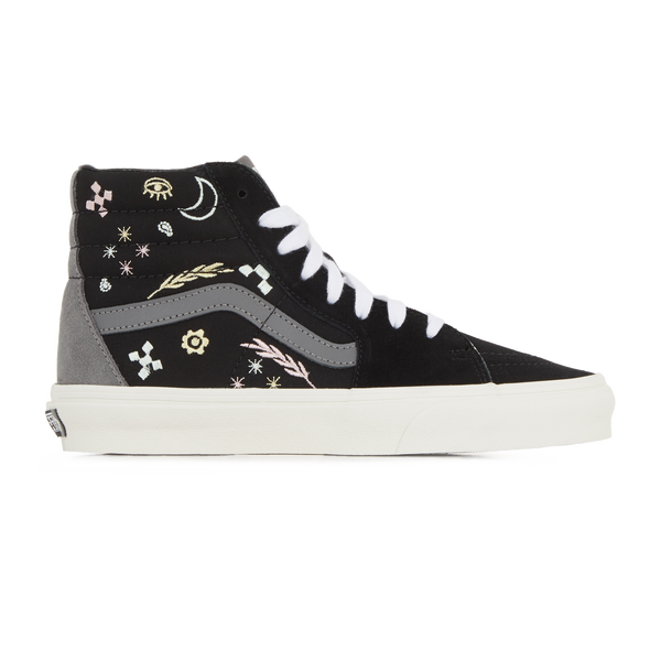 VANS SK8 HI EMBROIDERY NOIR SNEAKERS FEMME Courir