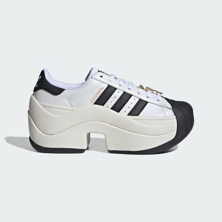 ADIDAS ORIGINALS superstar SUPERSTAR BOLD Shoes Cloud White / Off White / Core Black WOMEN
