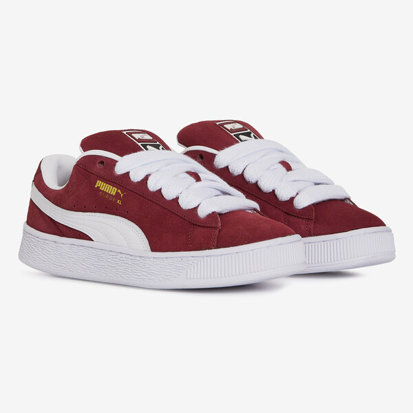 PUMA SUEDE XL SNEAKERS FEMME BORDEAUX LACETS