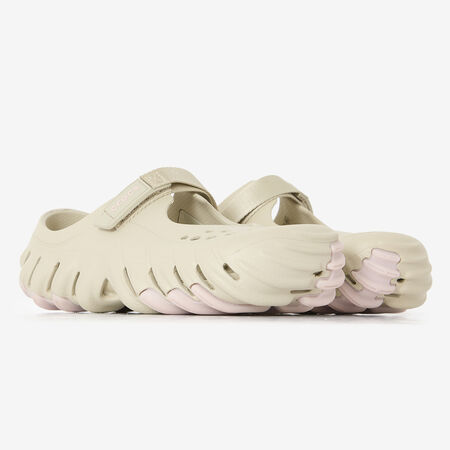 CROCS ECHO MARY JANE CLOG GRIS FEMME