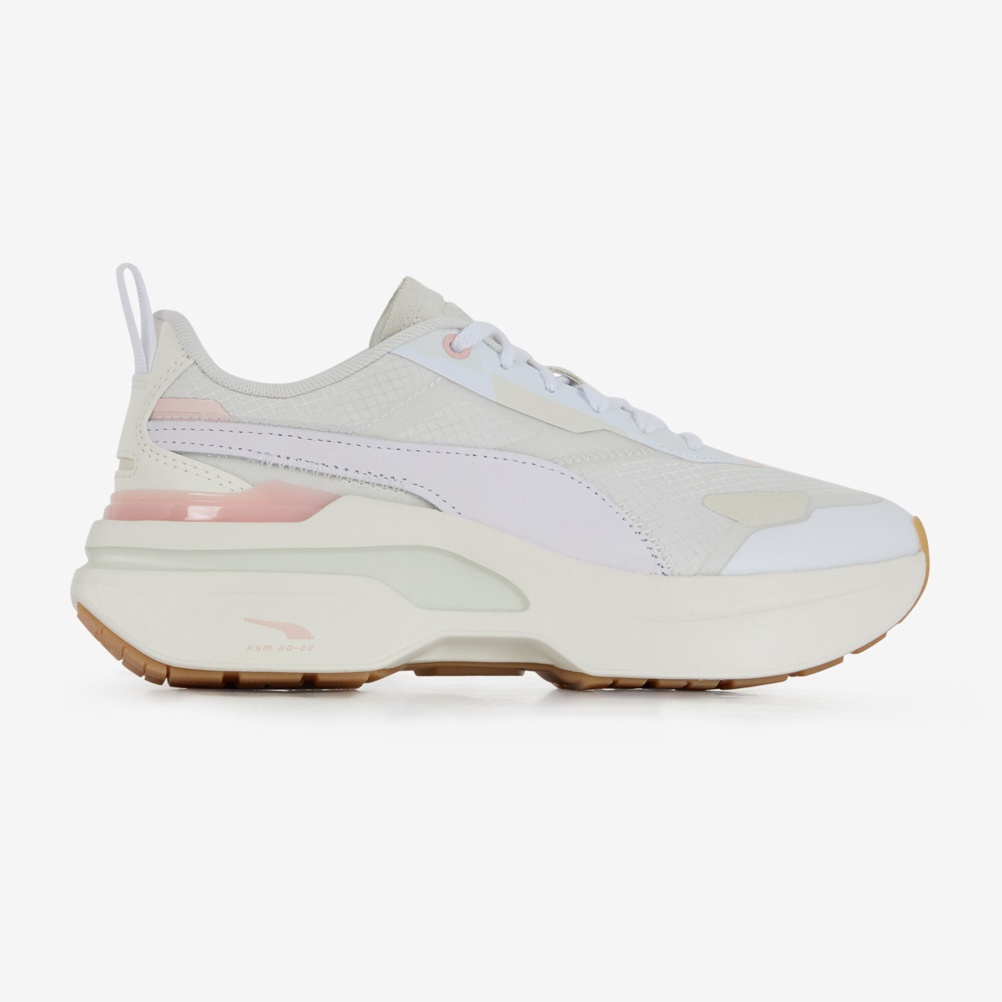 PUMA KOSMO RIDER PASTEL WHITE PINK SNEAKERS WOMEN Courir