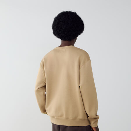 JORDAN SWEAT CREW BROOKLYN BROWN/WHITE MEN