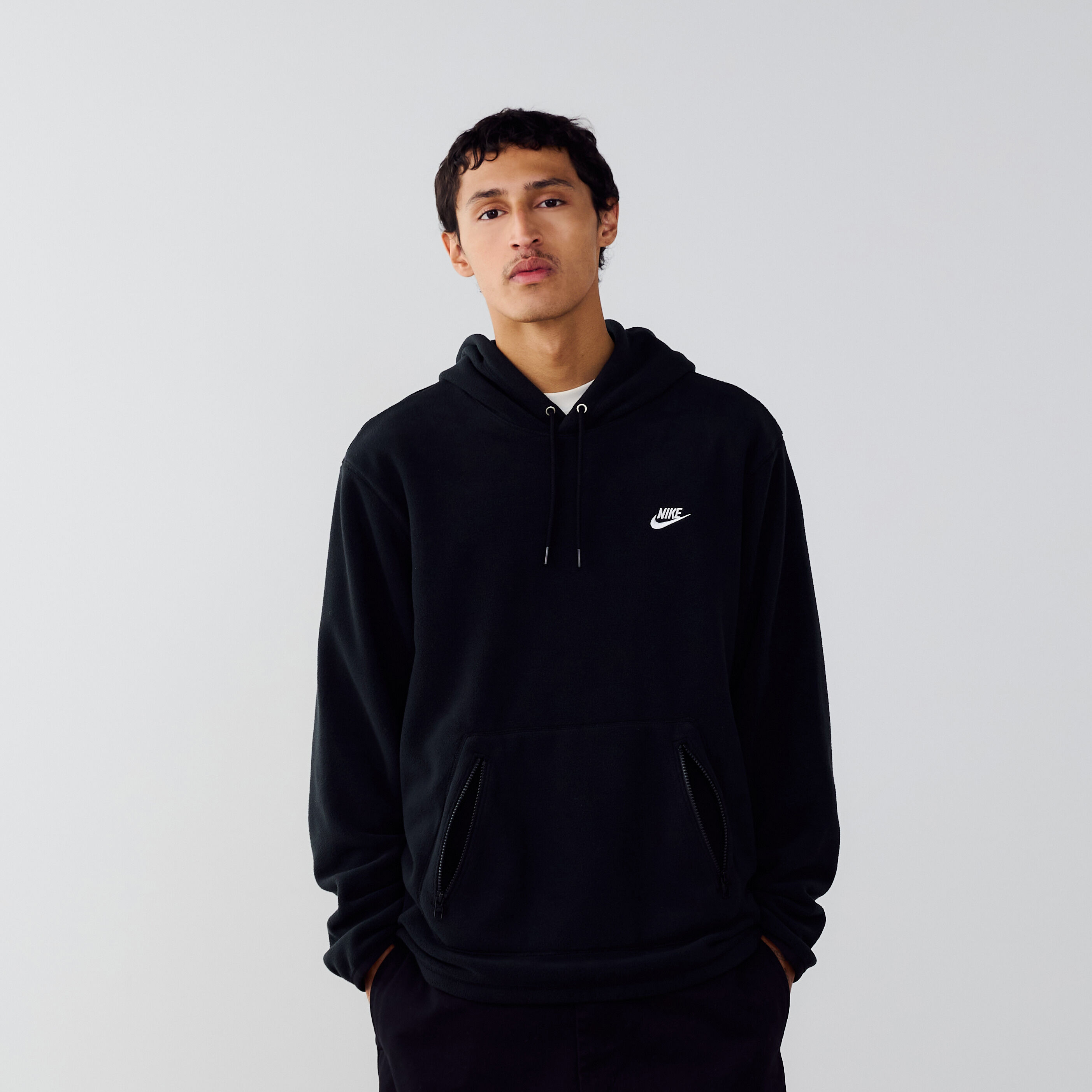 Hoodie Club Polar  Noir/blanc